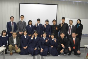 長崎県立宇久高校の生徒の皆さんが、企業訪問に当社を訪れました